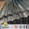 BWG 30 BWG 34 BWG 35 0,18 mm de espessura telhado de metal corrugado 14 folha de aço galvanizada em zimbabwee